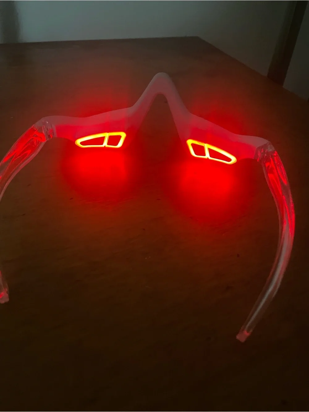 Gilli White and Red Light Therapy Glasses